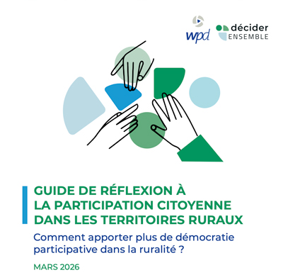 Webinaire Démocratie participative & territoires ruraux organisé par Décider ensemble et  wpd onshore France
